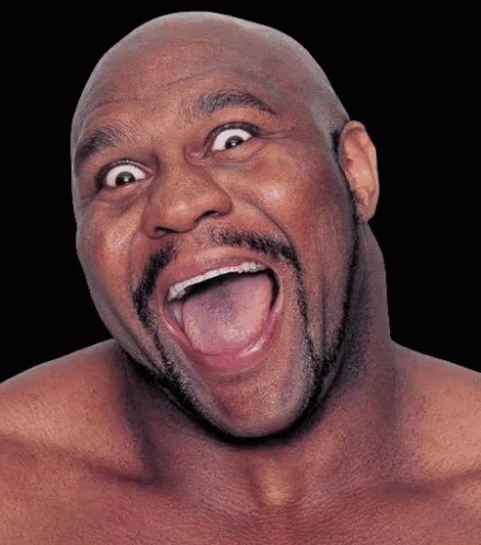 Bearded Man Sticking Tongue Out Funny Face GIF