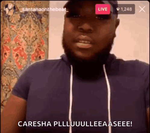 Bearded Man Talking On Live Stream GIF