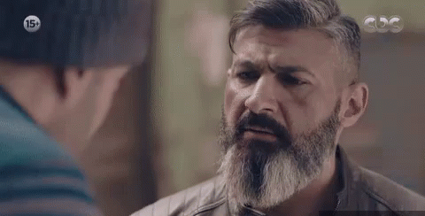 Bearded Man Talking To Another Man GIF