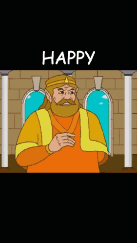 Bearded Man Talking To Another Man Saying Day GIF