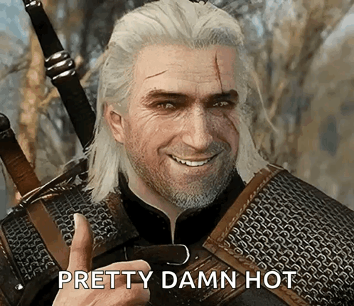 Bearded Man Thumbs Up Pretty Damn Hot GIF