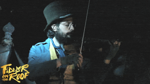 Bearded Man Violin GIF