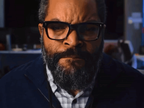 Bearded Man with Glasses and Jacket
