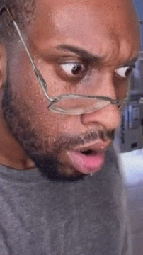 Bearded Man With Glasses Sleeping Mouth Open
