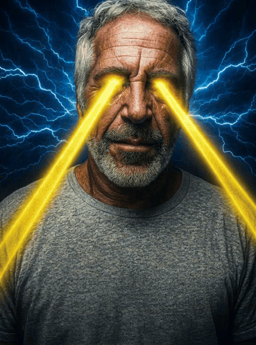 Bearded Man With Lightning Bolt GIF