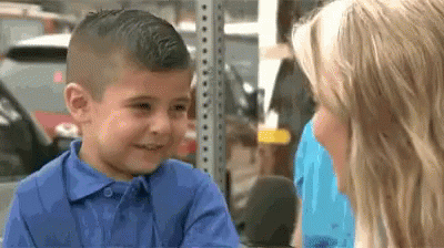 Bearded Man With Necklace Saying I Promise GIF