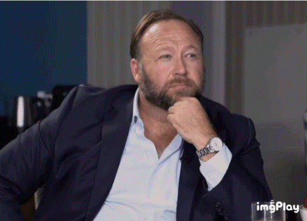 Bearded Man With Omega Watch GIF