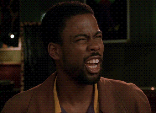 Bearded Man with Open Mouth