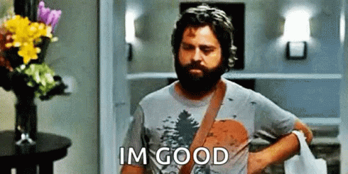 Bearded Man With Towel Around Neck GIF
