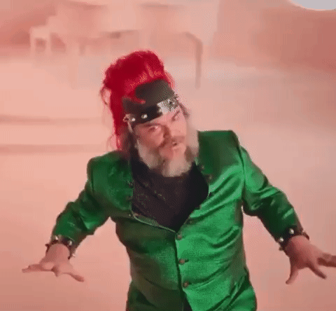 Bearded Red-Haired Man in Green Suit and Hat