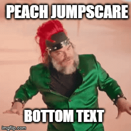 Bearded Redhead in Green Jacket Peach Jumpscare Meme