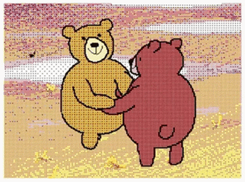 Bears Dancing Cartoon GIF