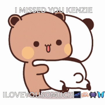 Bears Hugging I Missed You Kenzie I Love You So Much GIF
