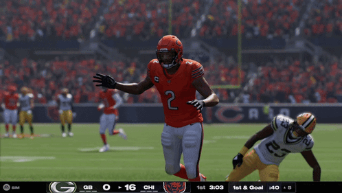 Bears vs Green Bay Packers Football Game