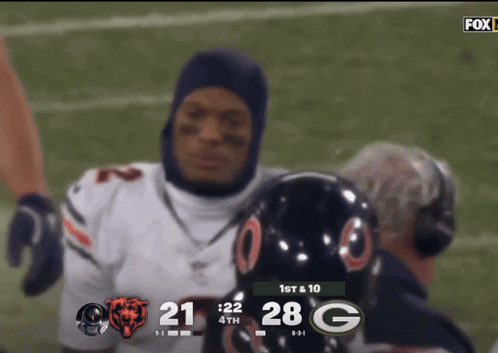 Bears vs Green Bay Packers Football on Fox