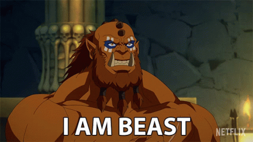 Beast Man Introduced Himself GIF