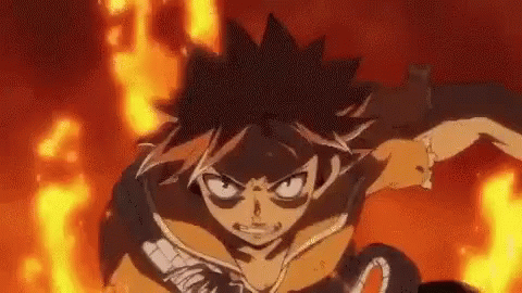 Fairy Tail Natsu Beast Mode GIF