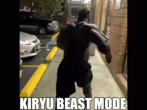 Kiryu Beast Mode Meme GIF