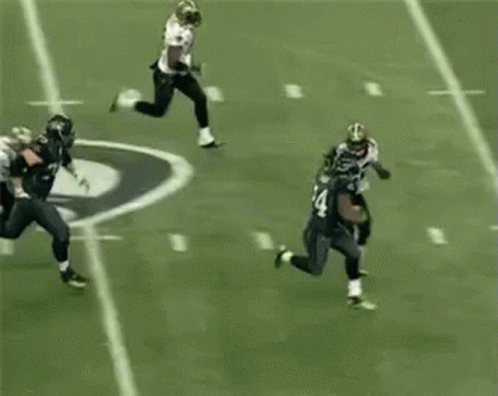 Beast Mode Activate Football GIF