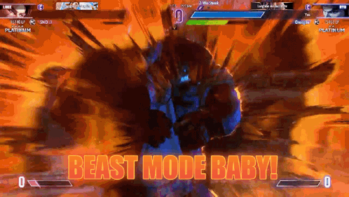 Beast Mode Baby Luke Combo GIF