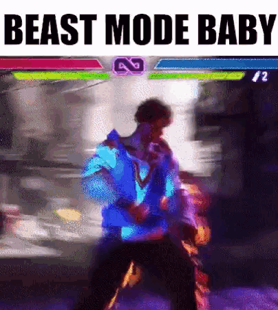 Beast Mode Baby Tekken Combo GIF
