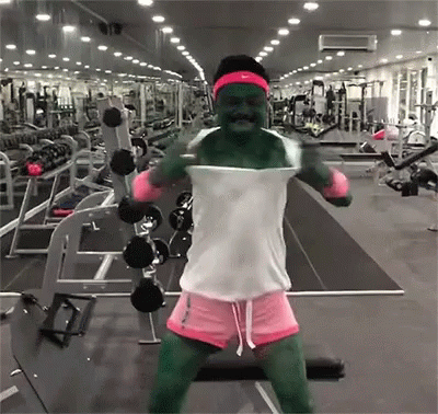 Beast Mode Hulk Guy GIF