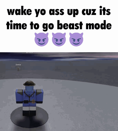 Beast Mode Roblox GIF