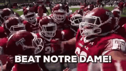 Beat Notre Dame - Temple Gif GIF