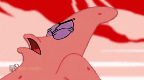 Beat Up Patrick Got Confused GIF