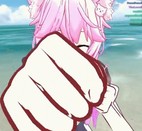 Youtuber Nyanners Beat Up Actions GIF