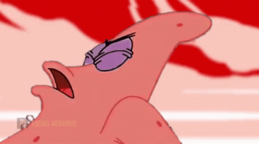 Beat Up Patrick Got Confused GIF