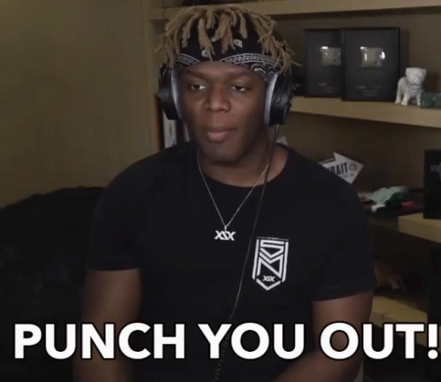Beat You Up And Punch You Out GIF