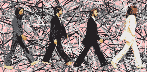 Beatles Abbey Road Animation GIF