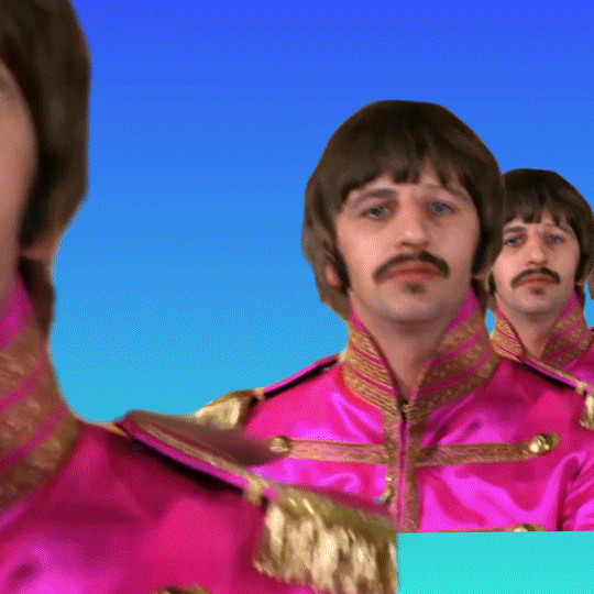 Beatles Member Ringo Starr Loop GIF