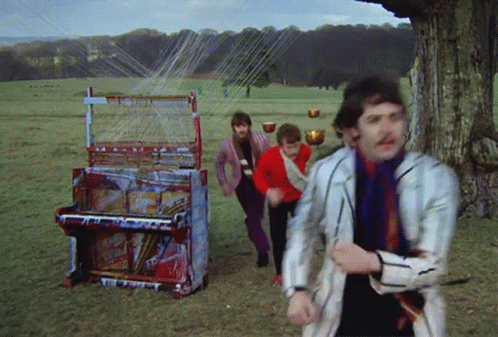 Beatles Strawberry Fields Forever Album GIF
