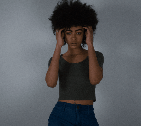 Beautiful Black Girl GIF