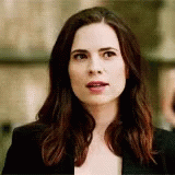 Beautiful Brunette Hayley Atwell GIF