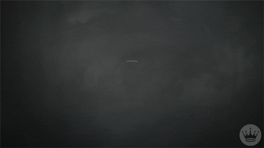 Beautiful Chalkboard Drawing Happy Birthday GIF