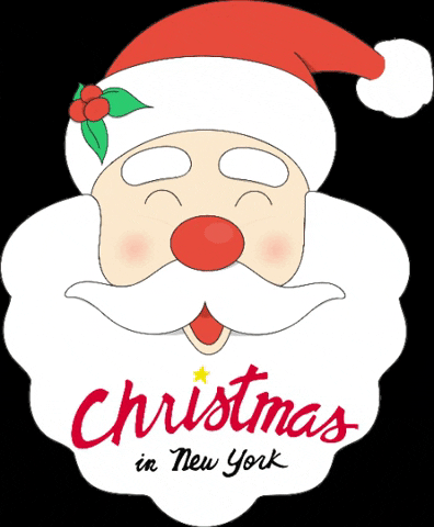 Beautiful Christmas Animated Santa Claus GIF