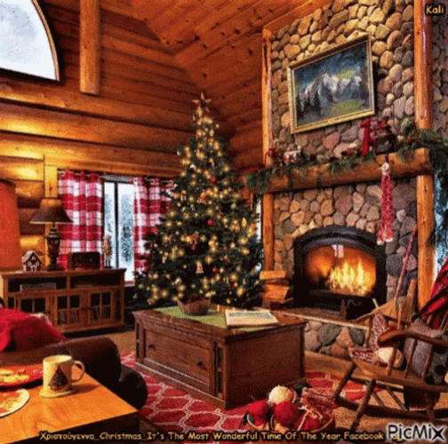Beautiful Cold Night Merry Christmas GIF