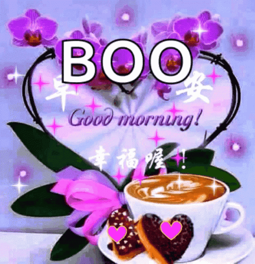 Beautiful Cute Good Morning Boo GIF