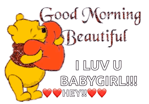Beautiful Cute Good Morning Winnie The Pooh GIF