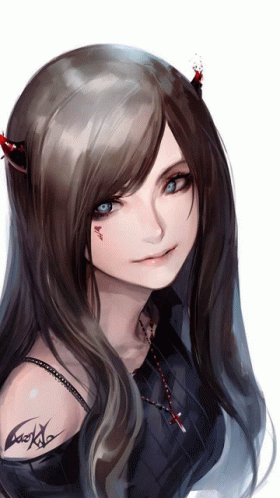 Beautiful Demon Anime GIF