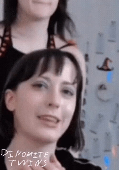 Beautiful Dinomite Twins GIF