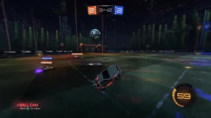 Beautiful Dribbling Skills Rocket League GIF