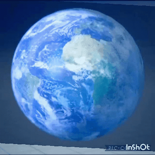 Beautiful Earth Rotation GIF
