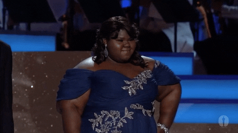 Beautiful Gabourey Sidibe GIF