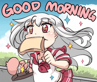 Beautiful Good Morning Anime GIF