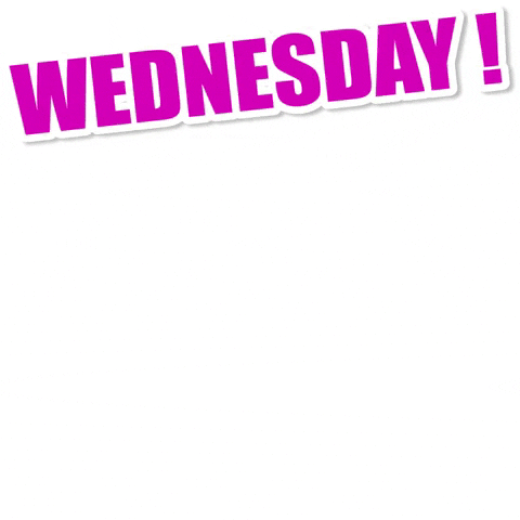 Beautiful Good Morning Wednesday Bunny Hop GIF