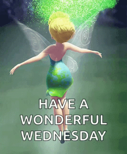 Beautiful Happy And Wonderful Wednesday Tinker Bell GIF